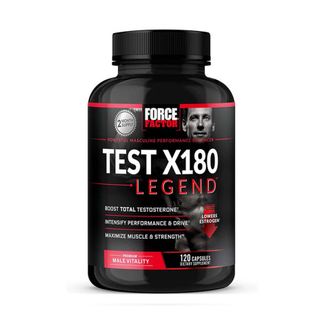 Force Factor Testosterone Boosters Test X180 Legend – 120 Capsules