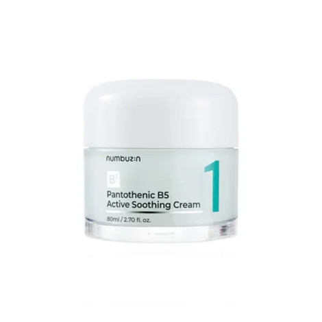 Numbuzin No.1 Pantothenic B5 Active Soothing Cream 80ml