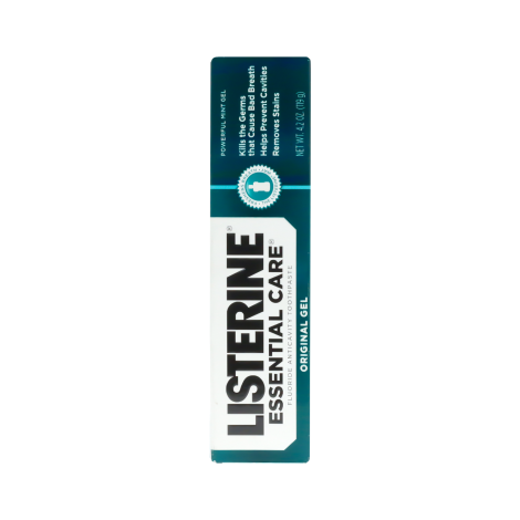 Listerine Essential Care Original Gel Fluoride Toothpaste 119g