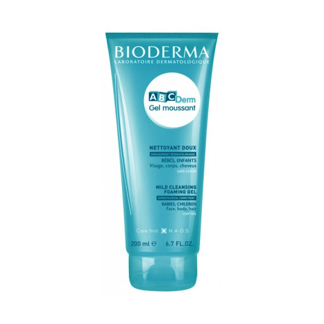 Bioderma ABCDerm Gel Moussant Mild Cleansing Foaming Gel 200ml