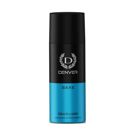 Denver Saxe Black Code Deodorant Body Spray 150ml