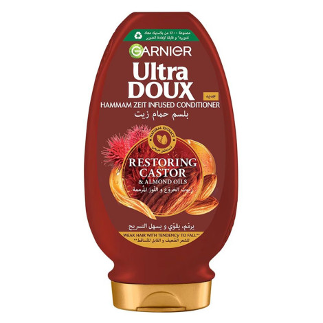 Garnier Ultra Doux Restoring Castor & Almond Oils Conditioner 360ml
