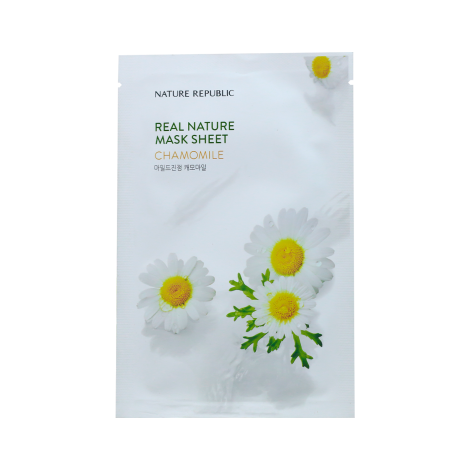 Nature Republic Real Nature Mask Sheet Chamomile 23ml