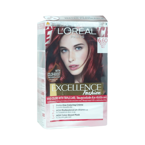 Loreal Excellence Hair Color Cream -6.60 Intense Spicy Red