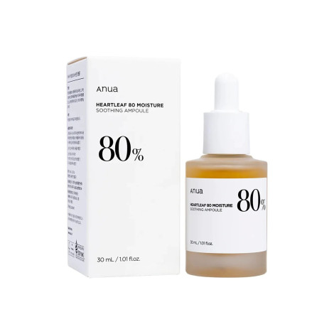 Anua Heartleaf 80% Moisture Soothing Ampoule 30ml