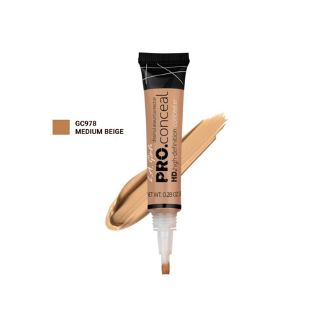 L.A. Girl Pro.conceal Hd High Definition Concealer-GC 978 Medium Beige