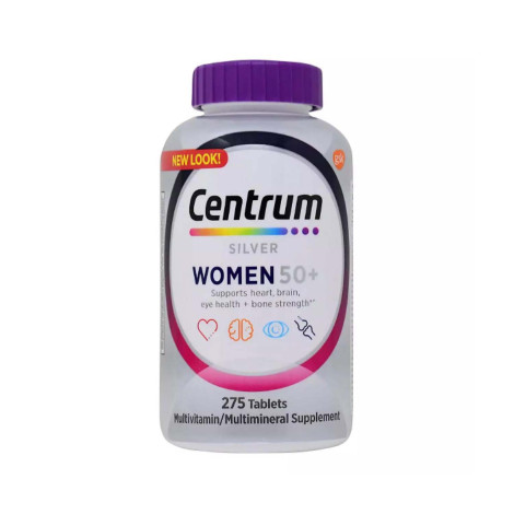 Centrum Silver Multivitamins for Women 50+ 275 Tablets
