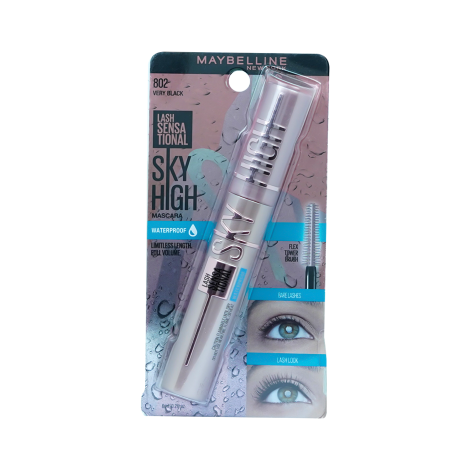 Maybelline Sky High Waterproof Mascara - 802 Very Black