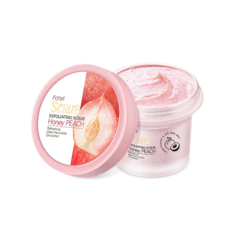 Fenyi Honey Peach Exfoliating Scrub 100g
