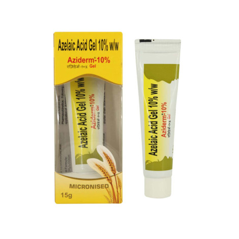 Micronised Aziderm Azelaic Acid 10% Gel – 15g