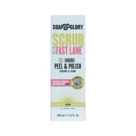 Soap & Glory Fast Lane Peel & Polish Facial Scrub 100ml