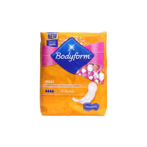 Bodyform Maxi Sanitary Towels 18pads