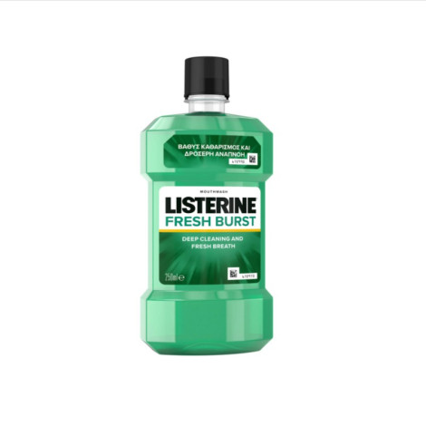 Listerine Fresh Burst Mouthwash 250ml
