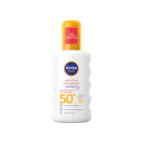 Nivea Sensitive Immediate Protect Sun SPF50+ 200ml