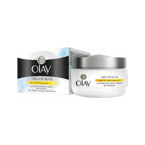 Olay Natural Aura Glowing Radiance Cream SPF15 50g