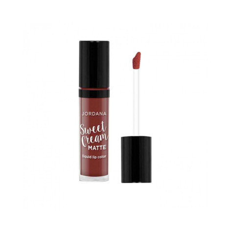 Jordana Sweet Cream Matte Liquid Lip Color - 21 Molten Chocolate Cake
