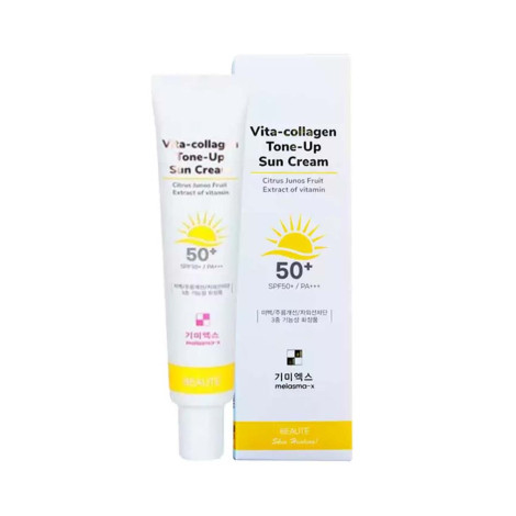 Beaute Vita-Collagen Tone-Up Sun Cream SPF50+ PA++ 45ml