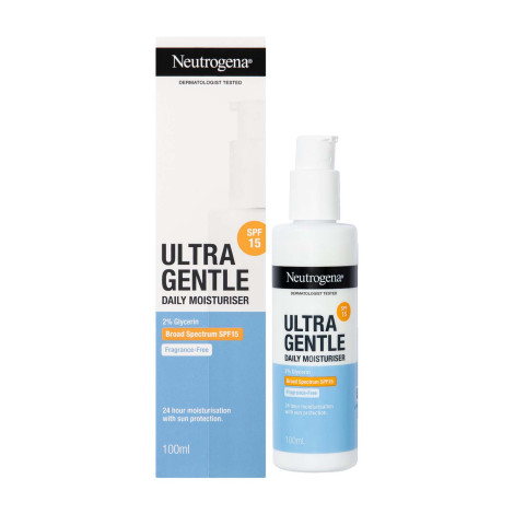 Neutrogena Ultra Gentle Daily Moisturiser SPF15 100ml