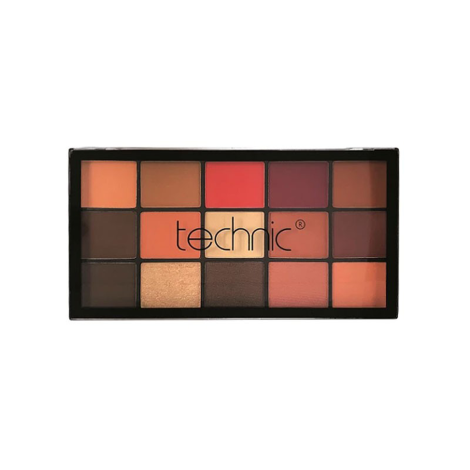 Technic 15 Colours Eyeshadow Palette - Sierra Sunset