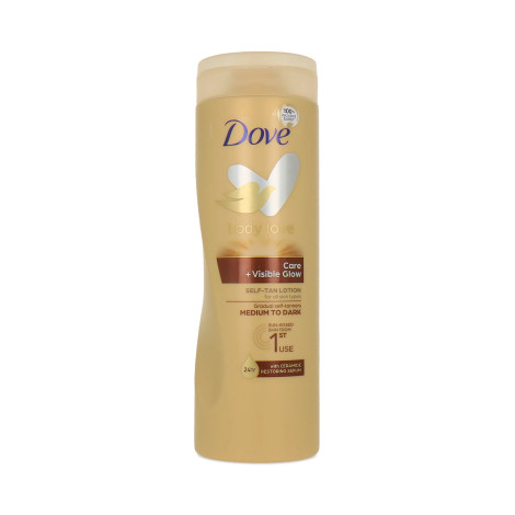 Dove Body Love Care + Visible Glow Self Tan Lotion 400ml