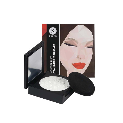 Sugar Cosmetics Play Translucent Compact Powder 6g
