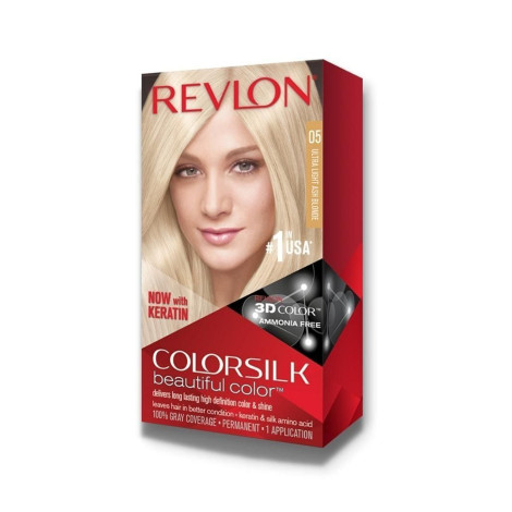 Revlon Colorsilk Beautiful Hair Color - 05 Ultra Light Ash Blonde