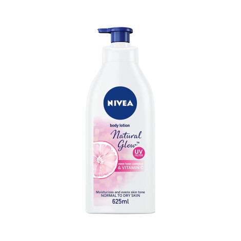 Nivea Natural Glow Moisturizes And Evens Skin Tone Body Lotion 625ml