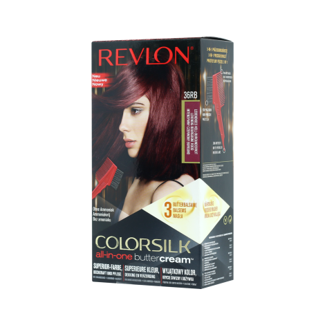 Revlon Colorsilk Buttercream Lasting Color - 36 Vivid Red Burgandy