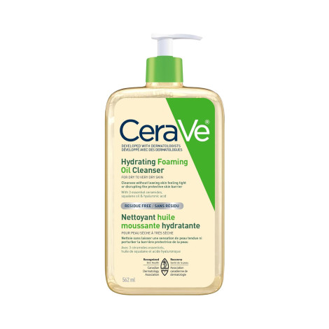Cerave Hydrating Foaming Oil Cleanser 562ml