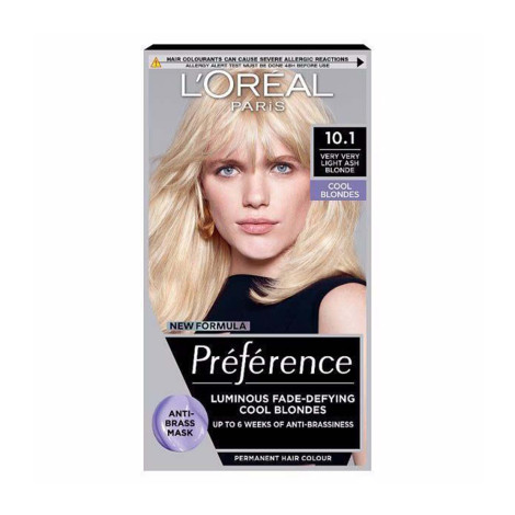 Loreal Hair Color Preference - 10.1 Very Very Light ASH Blonde