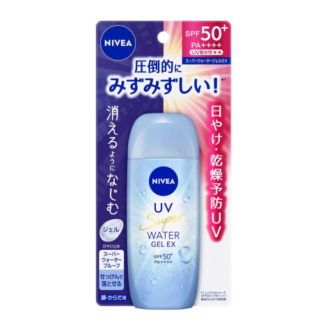 Nivea UV Super Water Gel EX SPF50+ PA++++ 80g