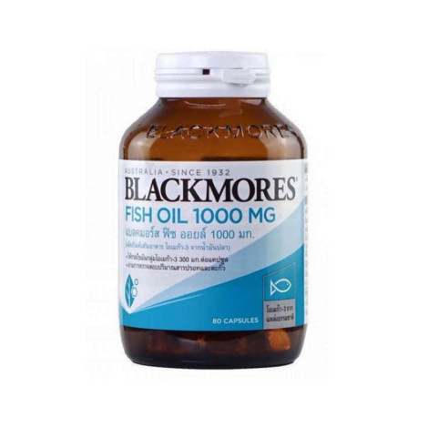 Blackmores Fish Oil 1000mg – 80 Capsules