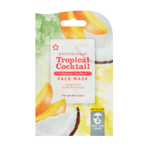 Superdrug Antioxidant Tropical Coaktail Face Mask 10ml