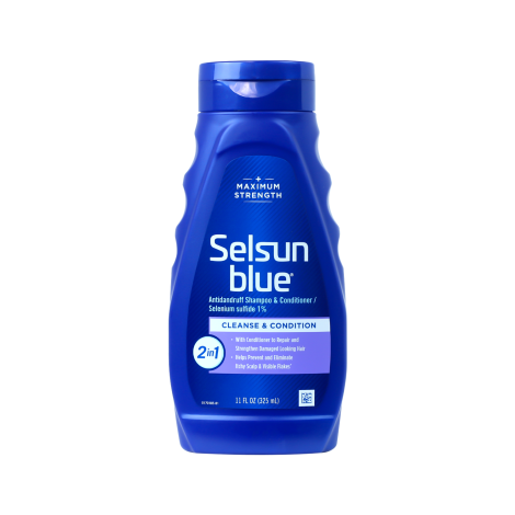 Selsun Blue Cleanse & Condition Antidandruff Shampoo & Conditioner 325ml