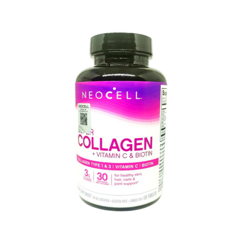 Neocell Super Collagen + Vitamin C & Biotin 90 Tablets