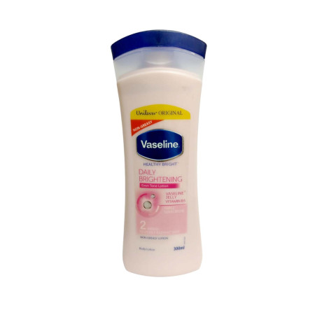 Vaseline Health Bright Daily Brightening Body Lotion 300ml (PINK)