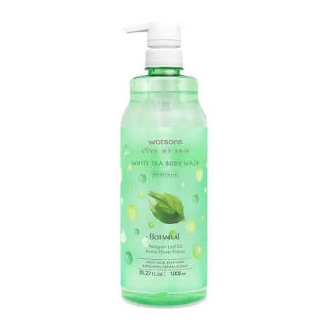 Watsons Botanical Refreshing White Tea Body Wash 1000ml
