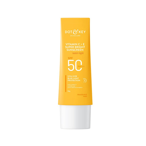 Dot & Key Vitamin C + E Super Bright Sunscreen SPF50+ PA++++ 50g