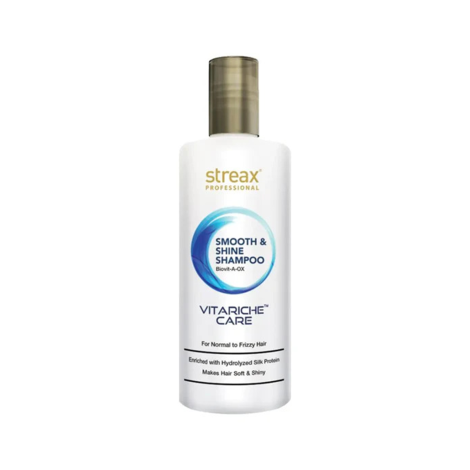Streax Professional Vitariche Care Smooth & Shine Shampoo 300ml
