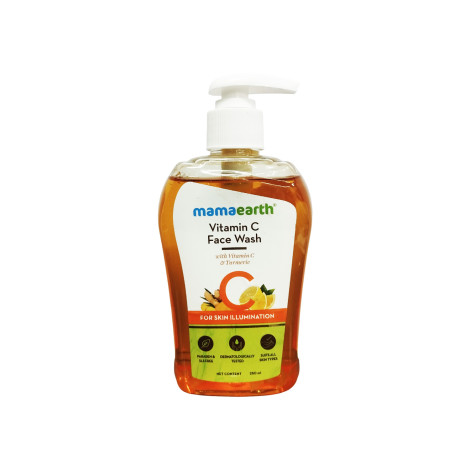 Mama Earth Vitamin C Face Wash For Skin Illumination 250ml