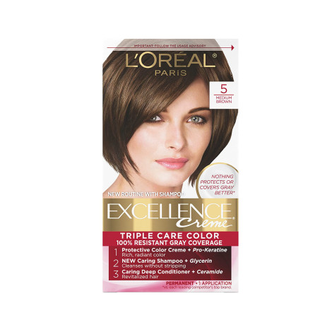 Loreal Hair Colour Excellence - 5 Medium Brown