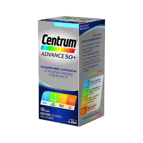 Centrum Advance 50+ Multivitamin 100 Tablets (UK)