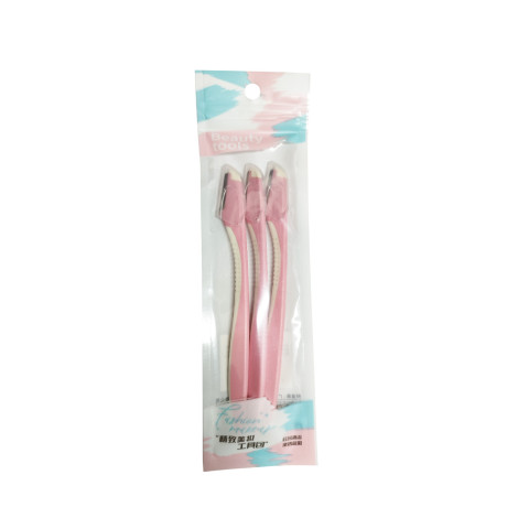 Lmltop Beauty Tools Fashion Makeup Razor 3pcs Pink
