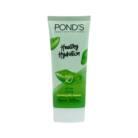 Pond's Healthy Hydration Aloe Vera Hydrating Jelly Cleanser 110g