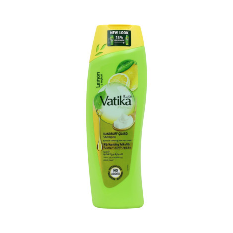 Vatika Lemon And Yoghurt Dandruff Guard Shampoo 400ml (New Packaging)