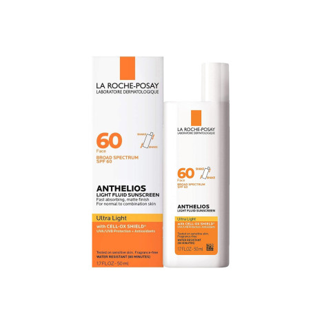 La Roche Posay Anthelios Light Fluid Sunscreen SPF60 -Ultra Light 50ml