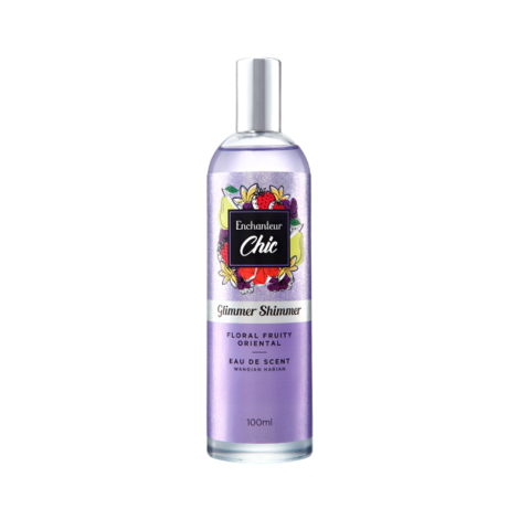 Enchanteur Chic Eau De Scent - Glimmer Shimmer 100ml