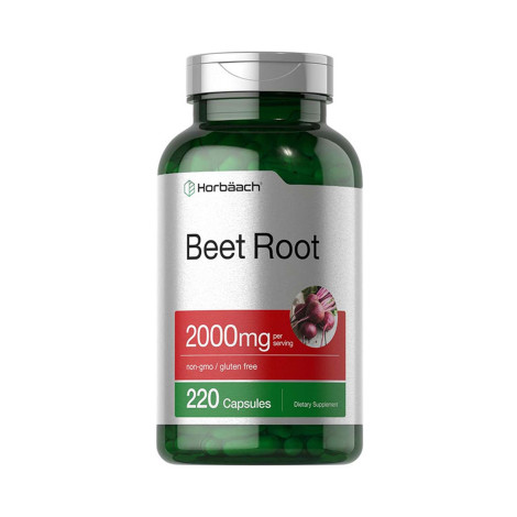Horbäach Beet Root Capsules 2000mg – 220 Capsule