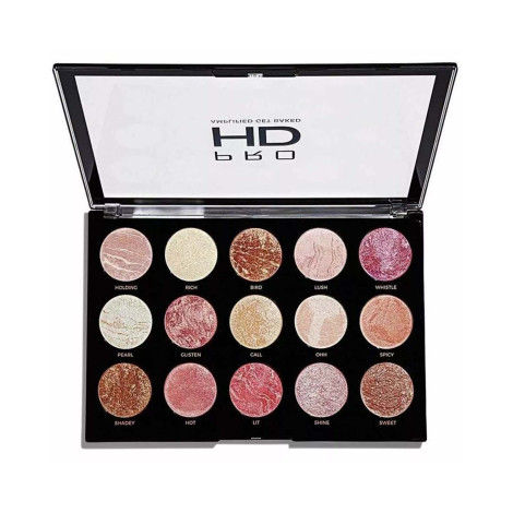 Makeup Revolution HD Pro Amplified Highlighter Palette - Get Baked