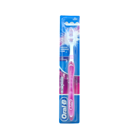 Oral-B complete Clean & Sensitive Toothbrush Pink - 35 Soft